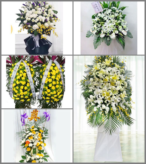 黑龙江齐齐哈尔铁锋区光荣街道白事花篮预定